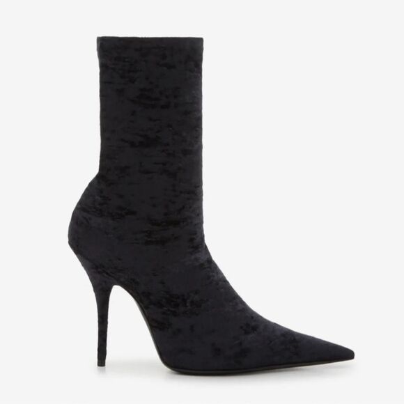 Balenciaga Velvet Knife Bootie - Picture 1 of 11